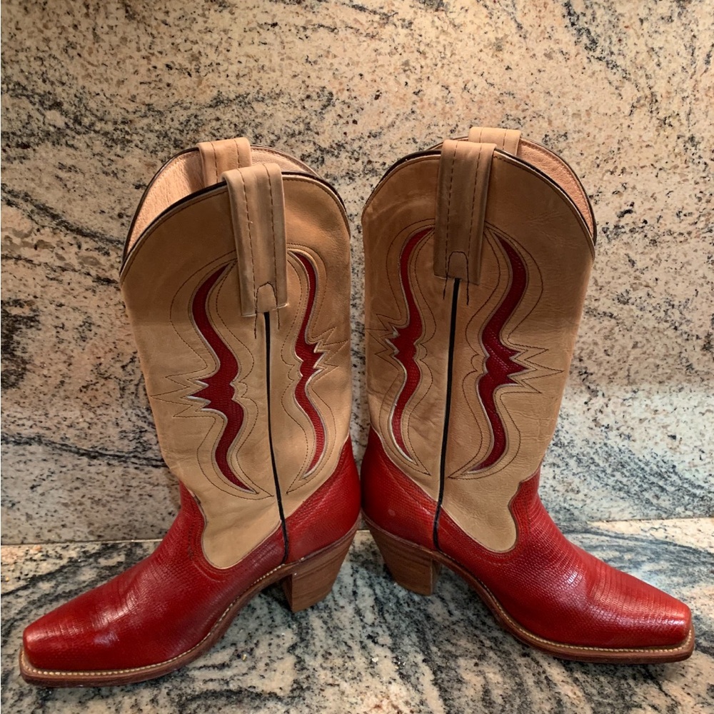 Vintage Frye Cowgirl Boots